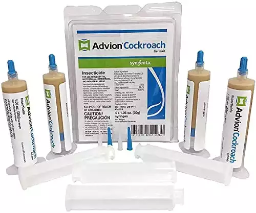 Advion 383920 4 Tubes and 4 Plungers Cockroach German Roach Pest Control Inse | Amazon