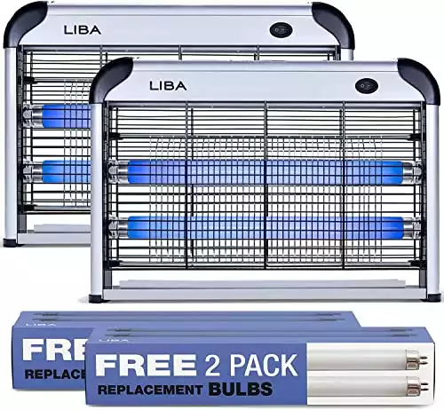 LiBa Bug Zapper & Electric Indoor Insect Killer | Amazon