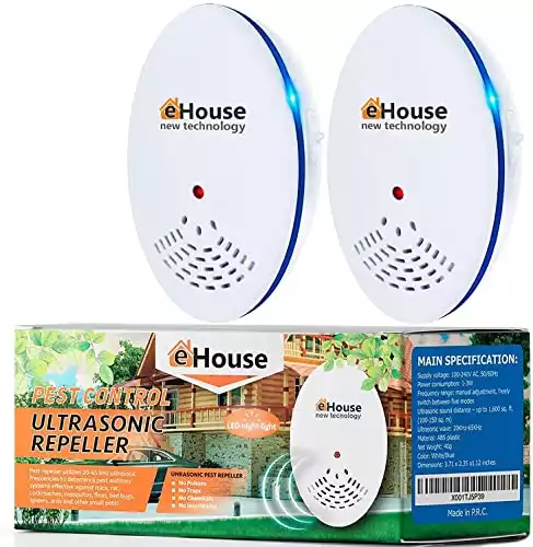 BH-1, 2 Pack - Ultrasonic Pest Repeller | Amazon