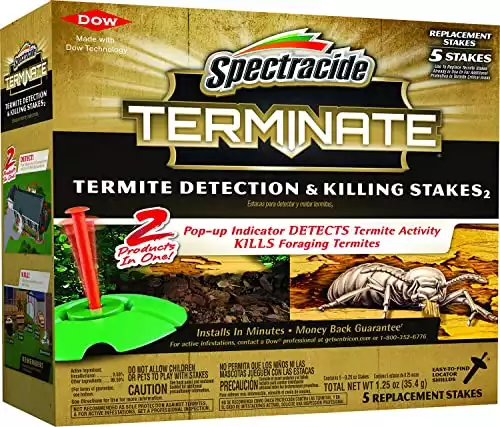 Spectracide Terminate Termite Detection & Killing Stakes | Amazon